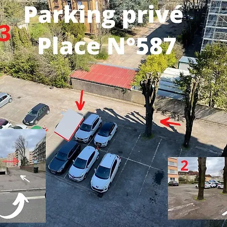 Apartment Le Petit Manhattan - Prive De 45 M2 - 2 A 4 Personnes - Parking Prive Metz