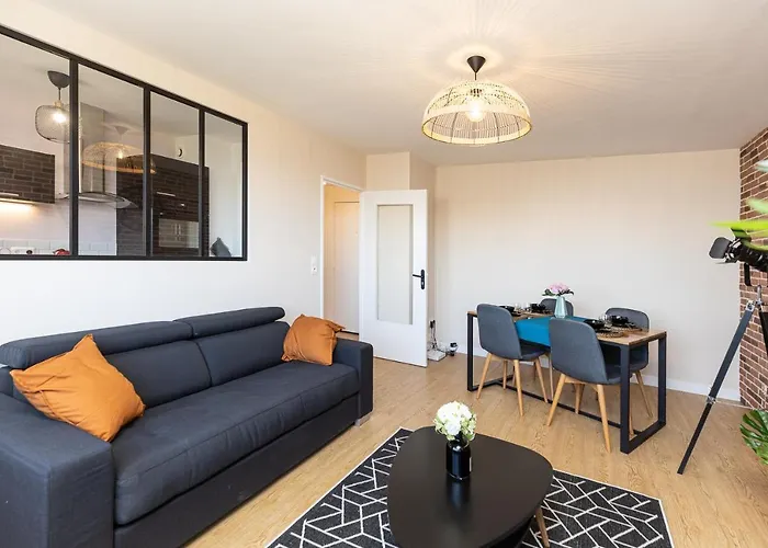 Le Petit Manhattan - Privé De 45 M2 - 2 à 4 Personnes - Parking Privé Metz