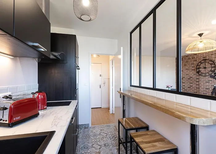 Le Petit Manhattan - Privé De 45 M2 - 2 à 4 Personnes - Parking Privé Appartement