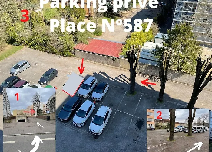 Appartamento Le Petit Manhattan - Privé De 45 M2 - 2 à 4 Personnes - Parking Privé Metz